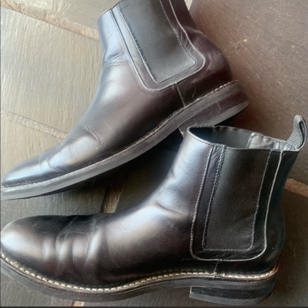 Thursday Black Chelsea Boots